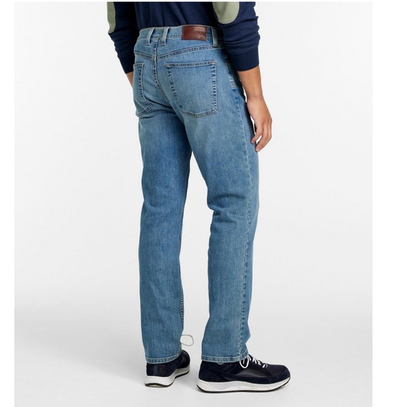 Men’s‎ L.L. Bean Double L Classic Fit Straight Leg Jeans 38x32 - Picture 4 of 9